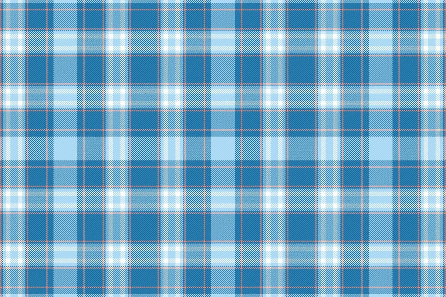 Tartan plaid pattern with texture and summer color. vector