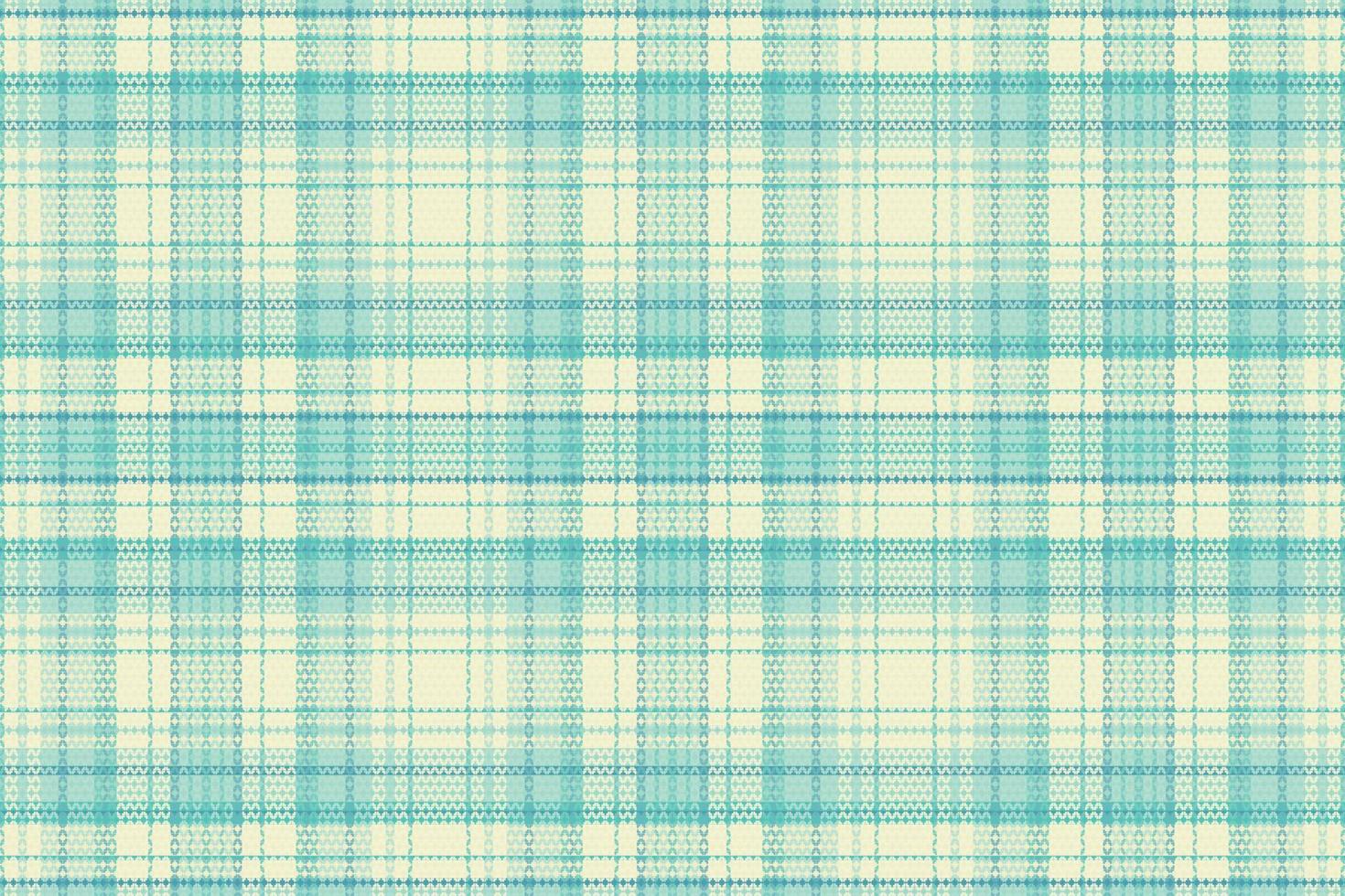 Tartan plaid pattern with texture and summer color. vector