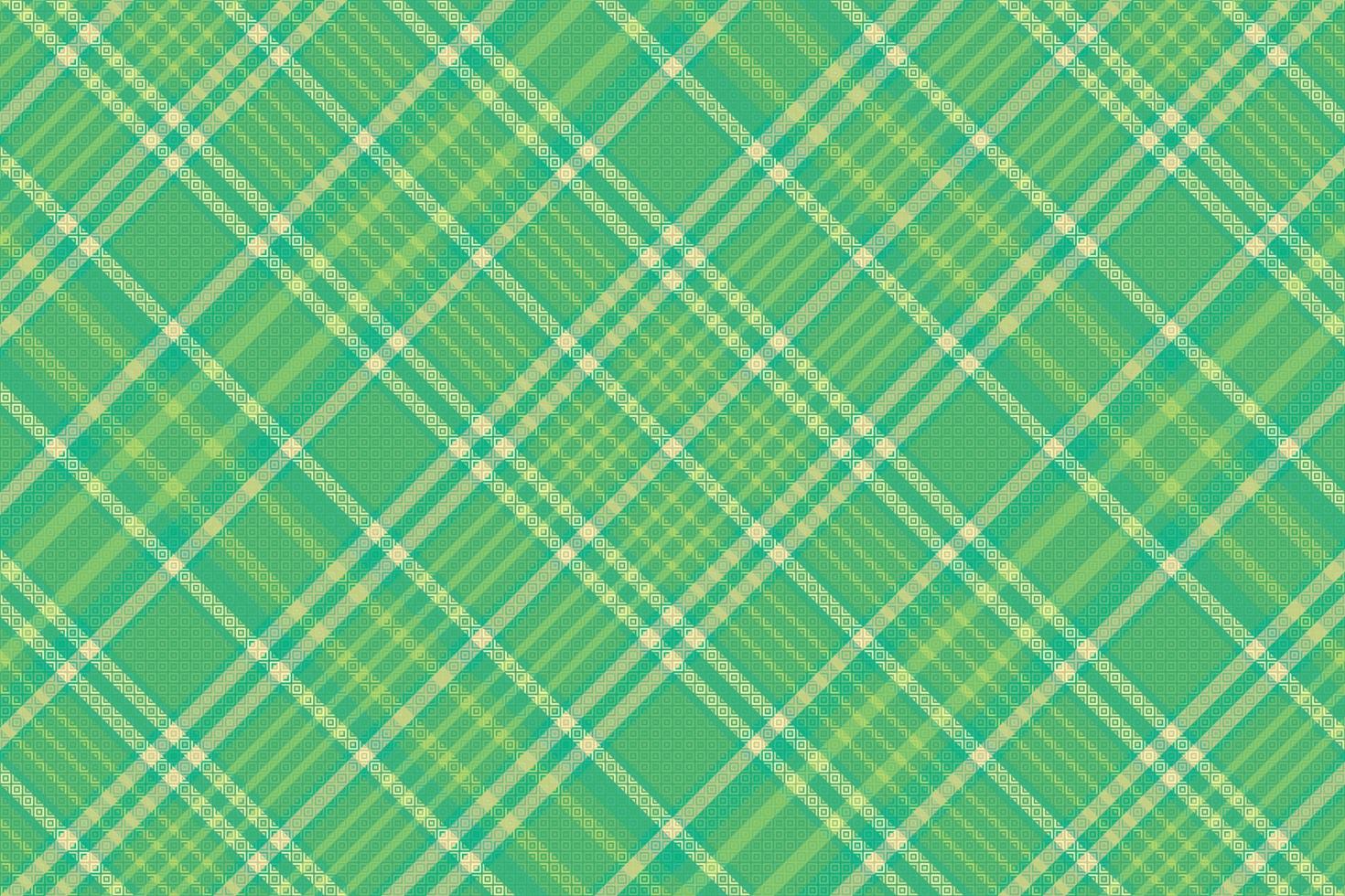 Tartan plaid pattern with texture and summer color. vector