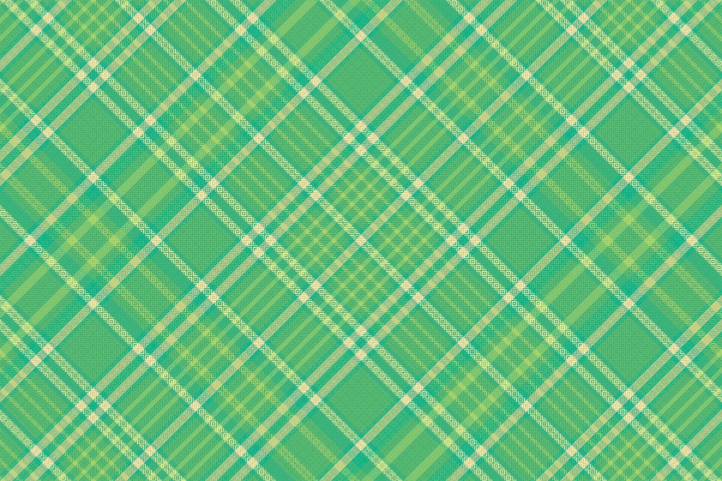 Tartan plaid pattern with texture and summer color. vector