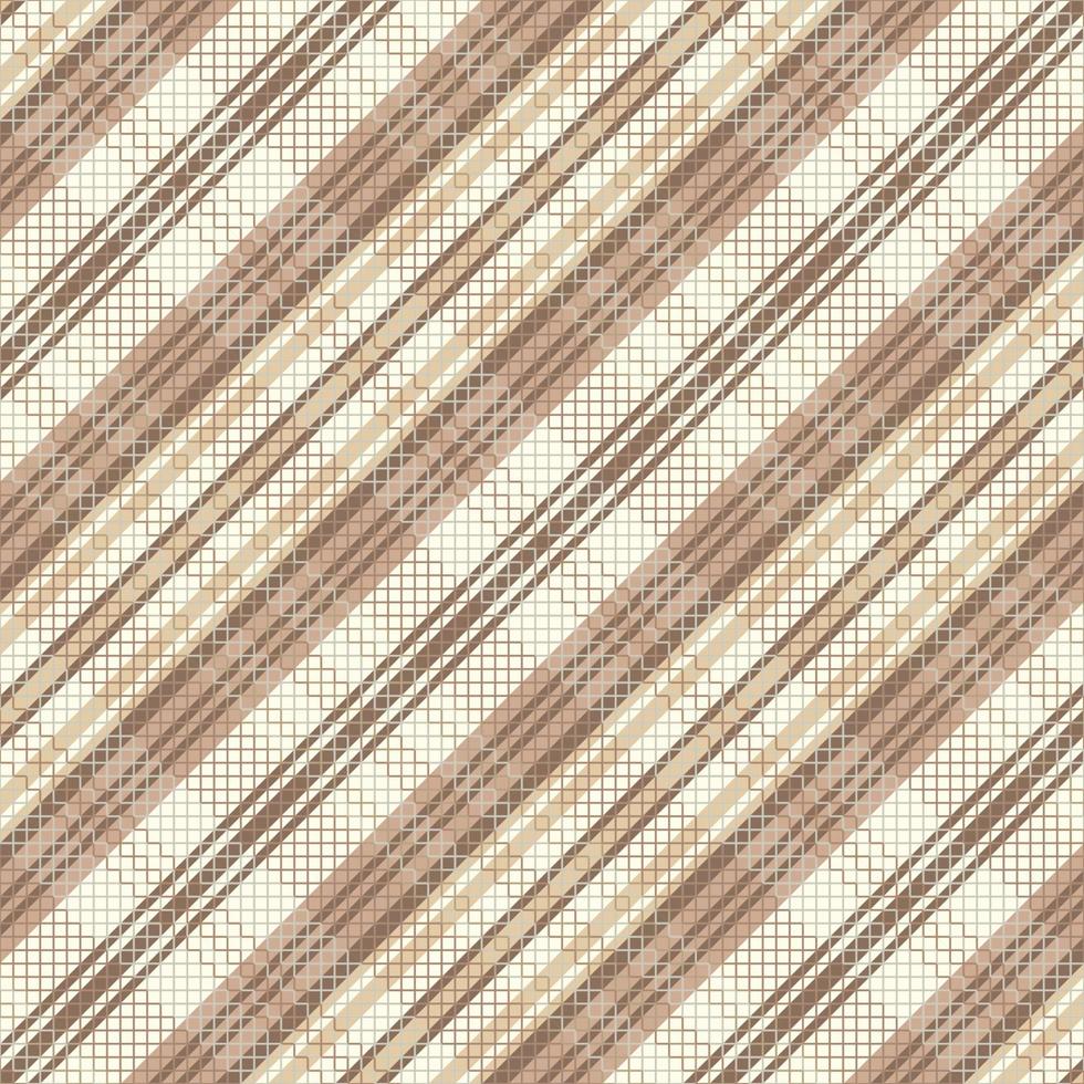 Tartan plaid pattern with texture and warm color. vector