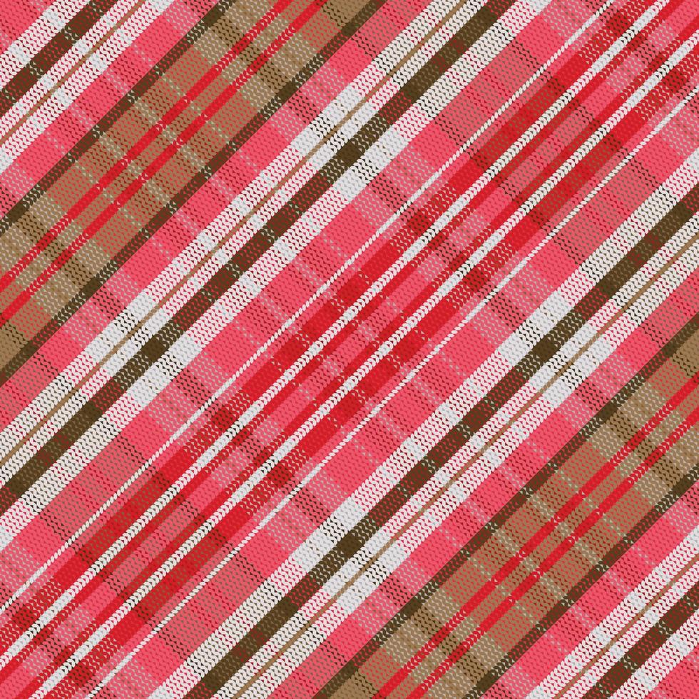 tartan plaid pattern background with valentine s color. vector