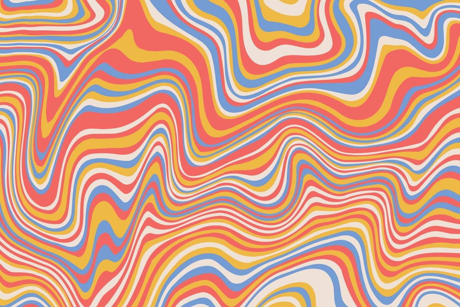 Abstract psychedelic groovy background. Abstract background. vector