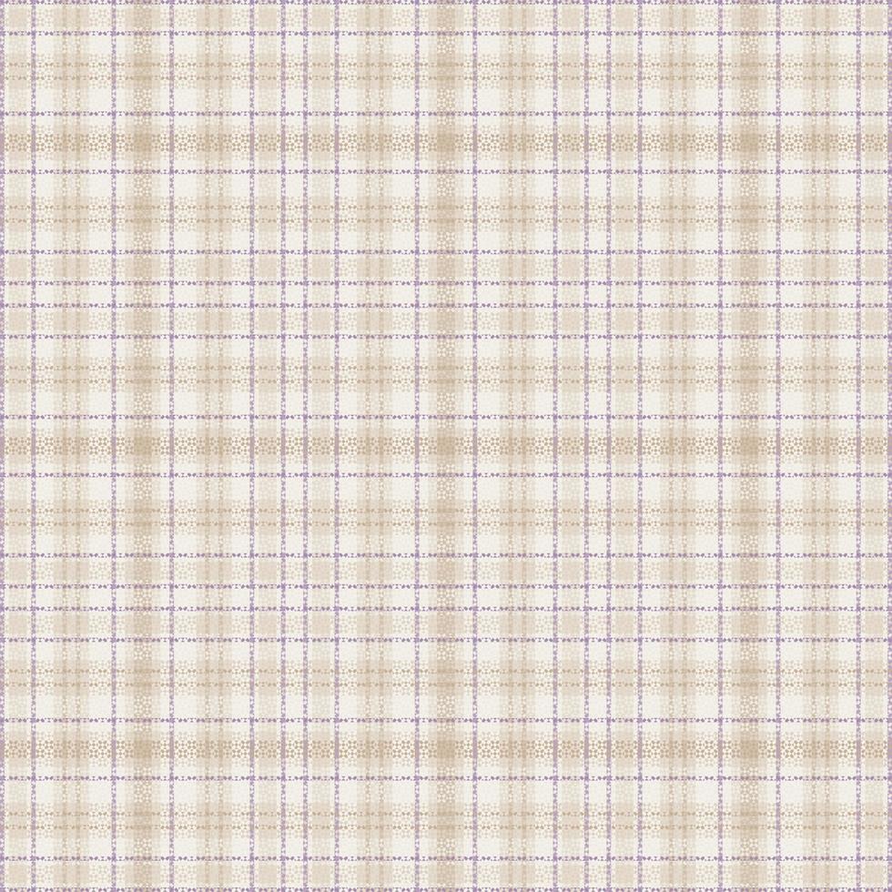 Tartan plaid pattern with texture and warm color. vector