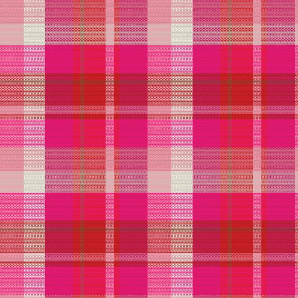 tartan plaid pattern background with valentine s color. vector