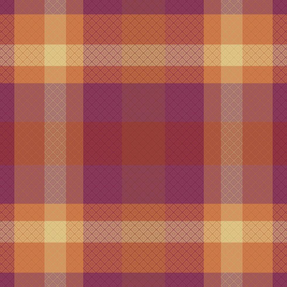tartan plaid pattern background with vintage color. vector