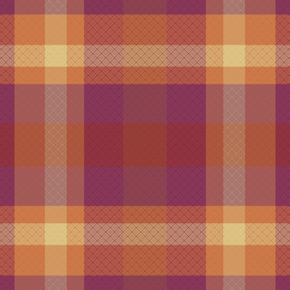 tartan plaid pattern background with vintage color. vector