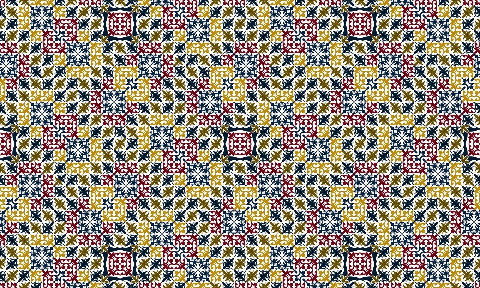 abstract unique pattern ethnic background vector