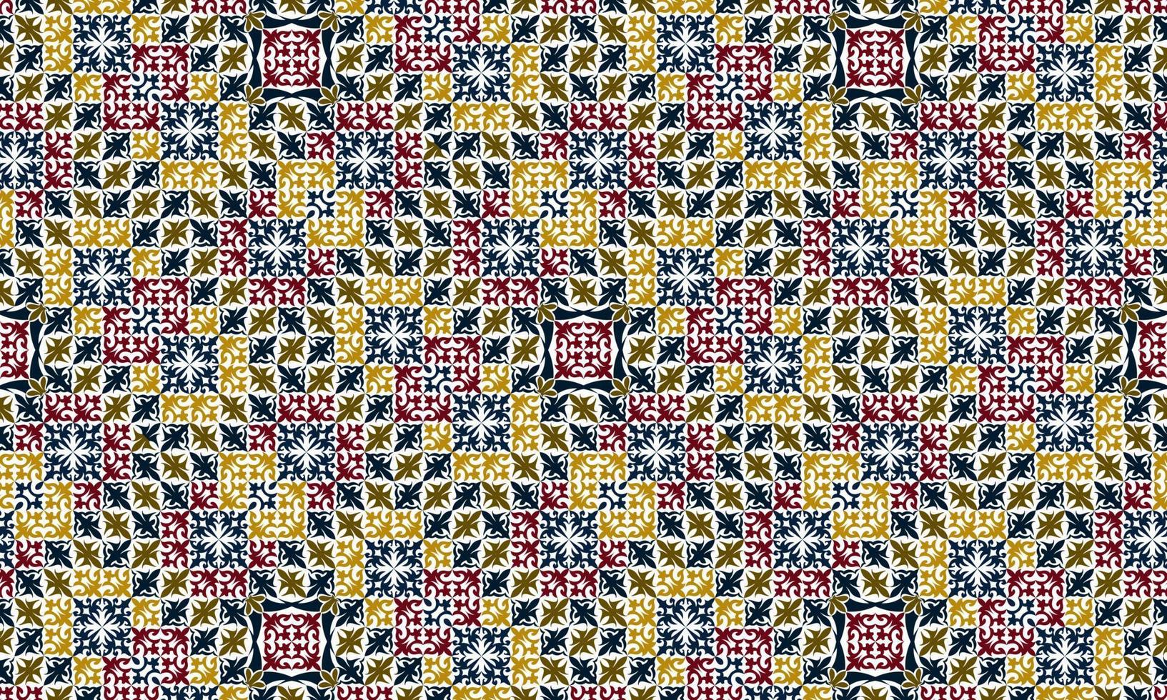 abstract unique pattern ethnic background vector