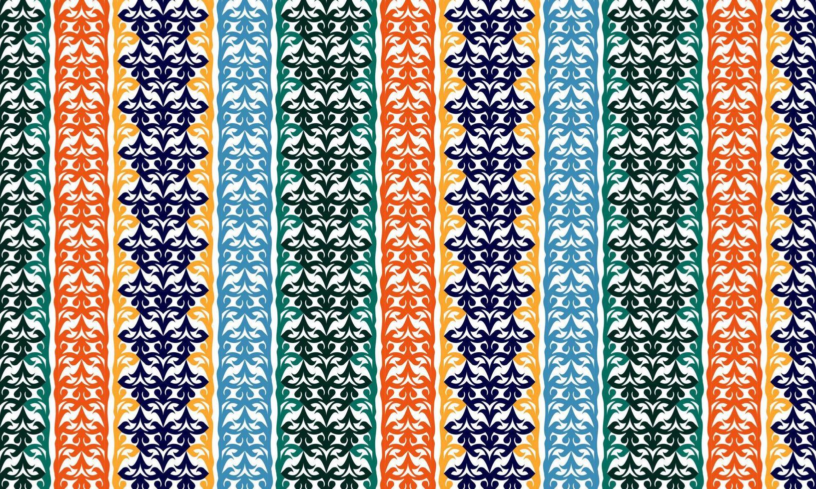 modern ethnic background pattern vector
