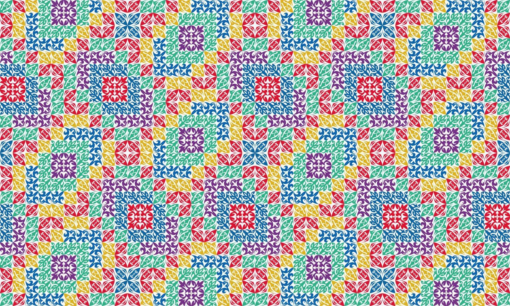 abstract unique pattern ethnic background vector