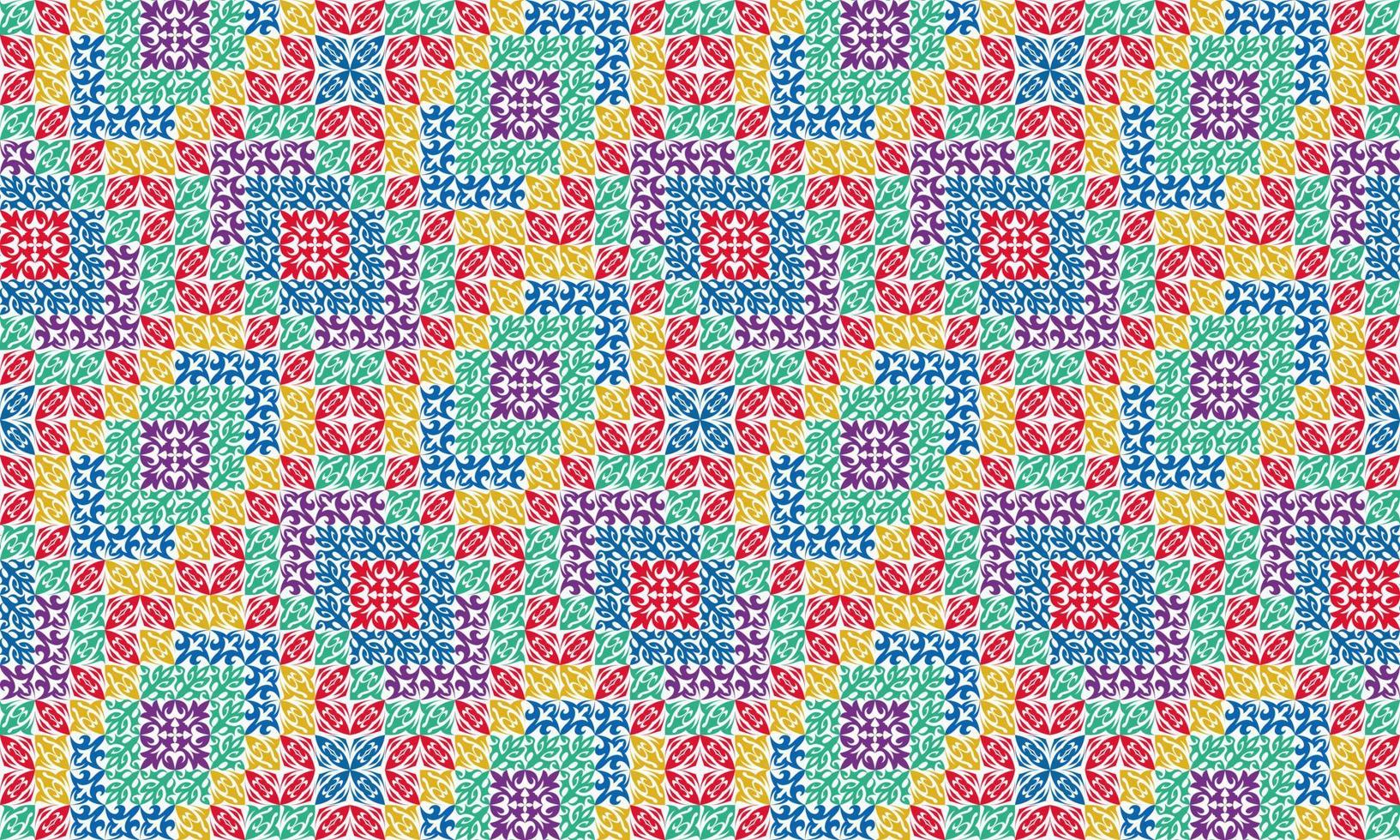 abstract unique pattern ethnic background vector