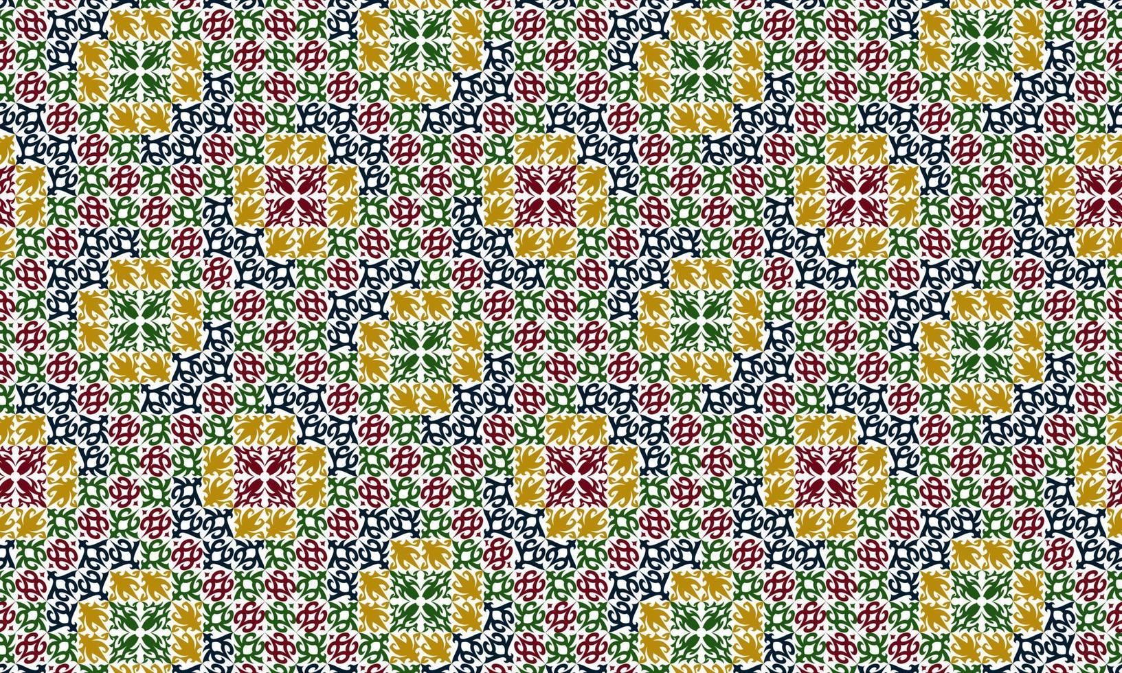 abstract unique pattern ethnic background vector