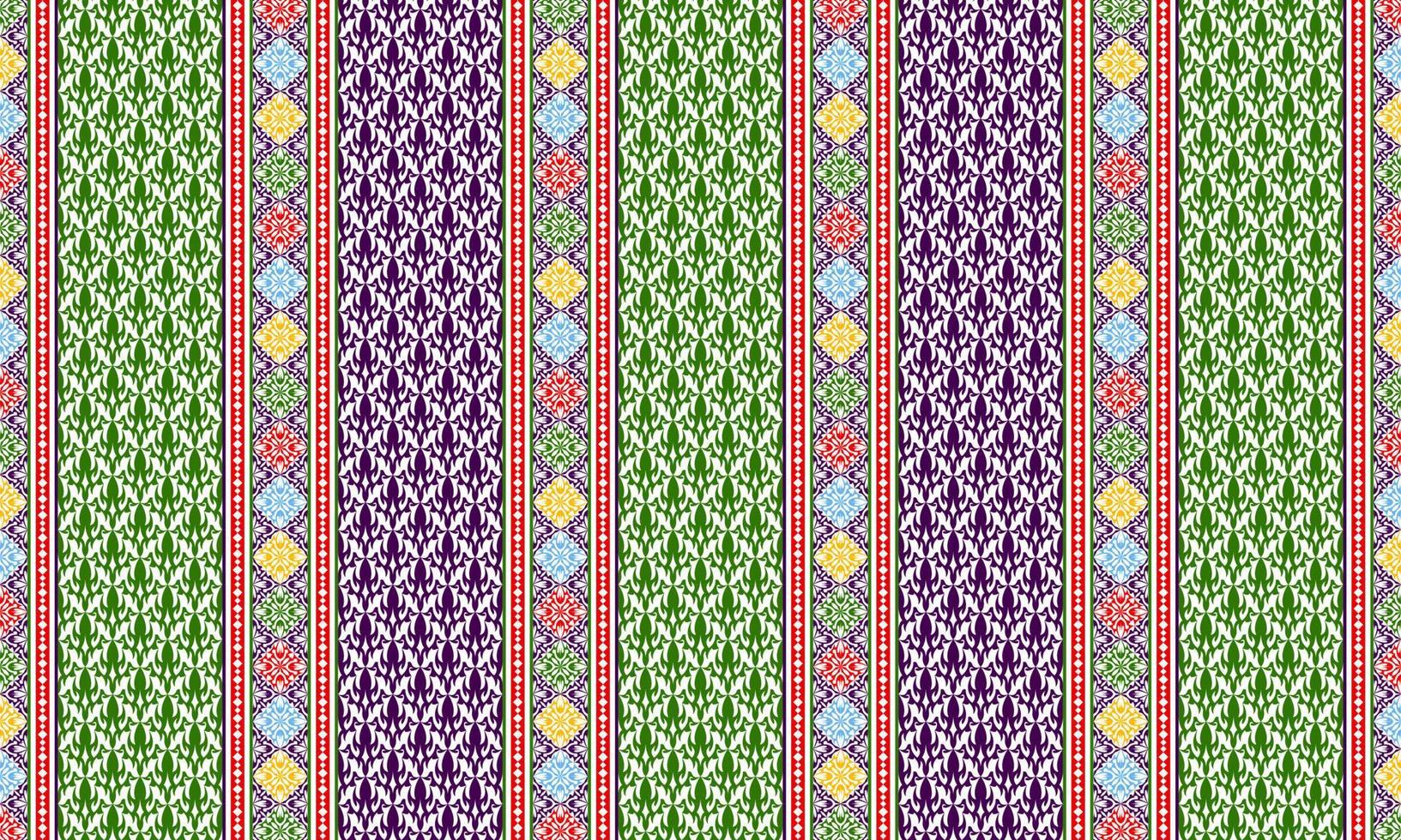 modern ethnic background pattern vector