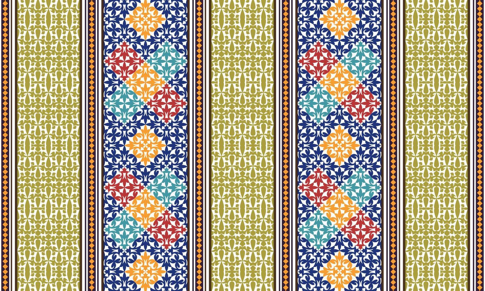 modern ethnic background pattern vector