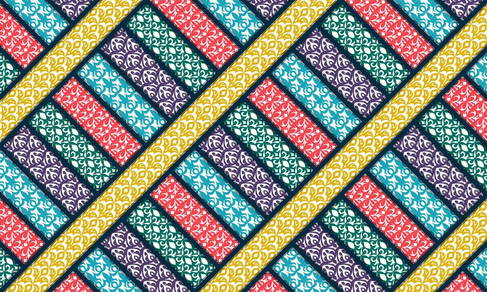 abstract background pattern ethnic vector