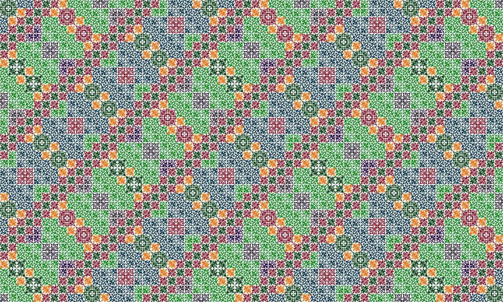 abstract unique pattern ethnic background vector