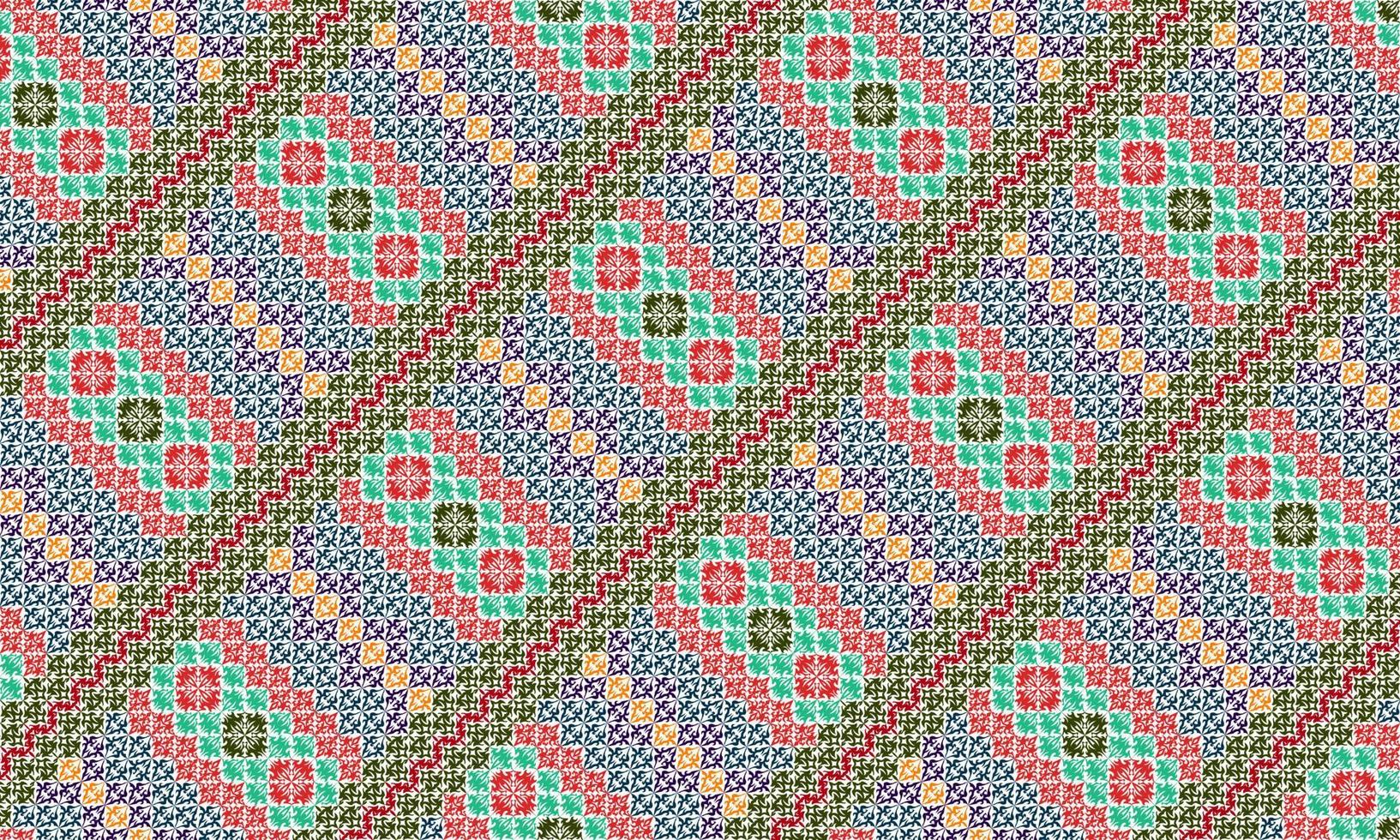 abstract unique pattern ethnic background vector