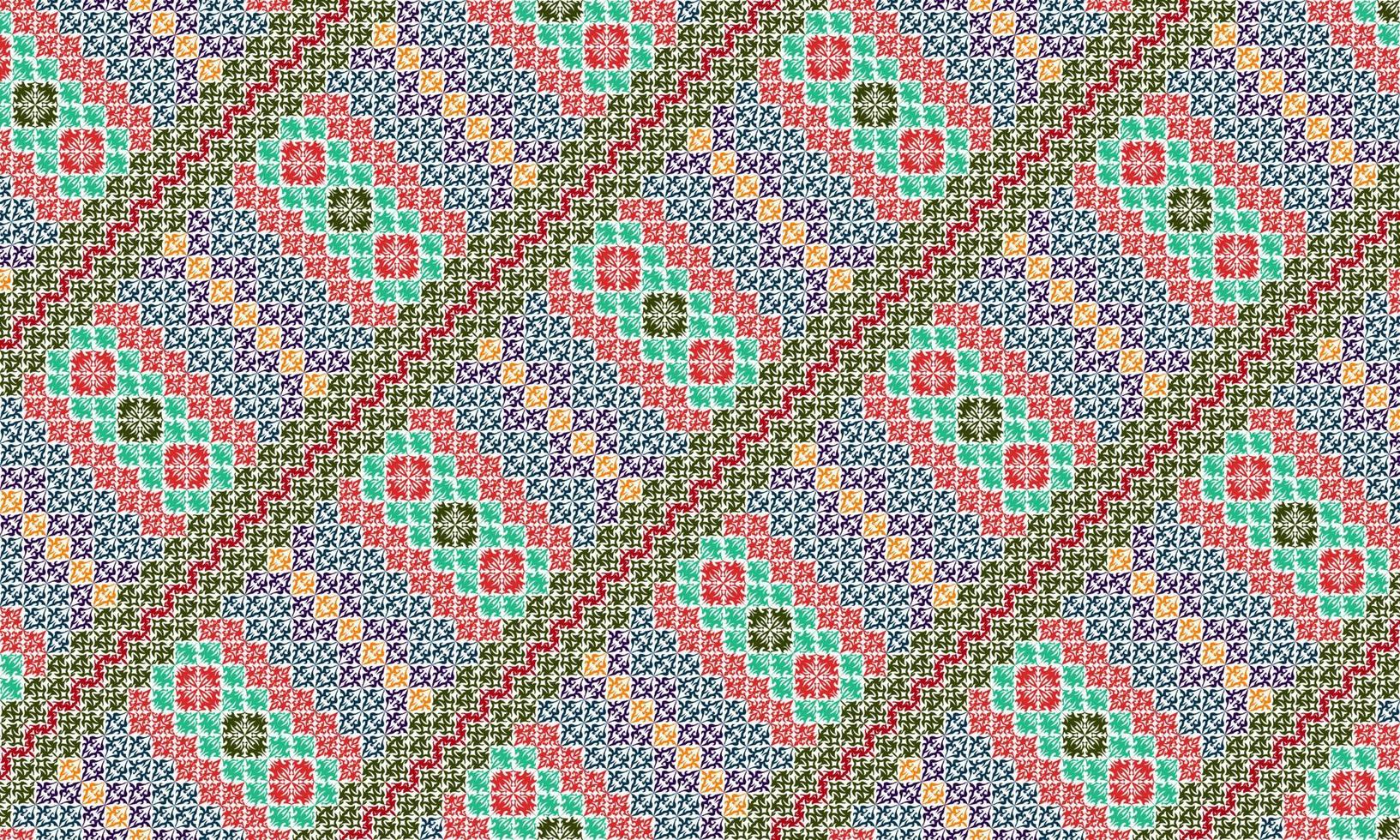 abstract unique pattern ethnic background vector