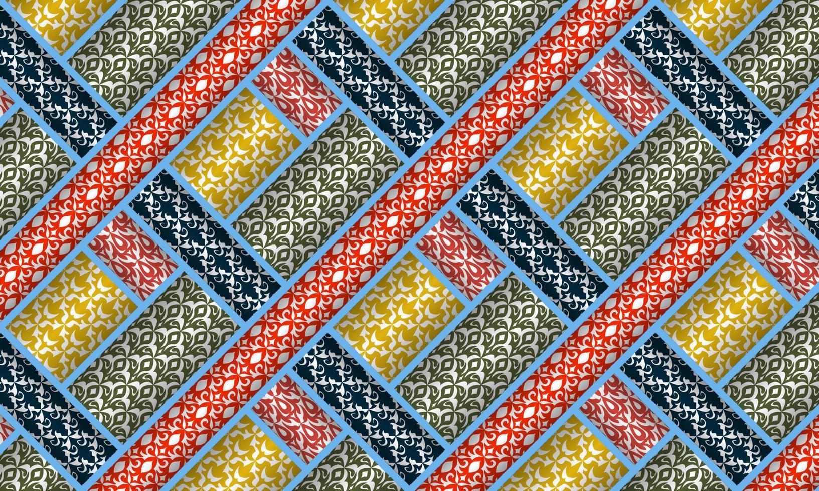 abstract background pattern ethnic vector