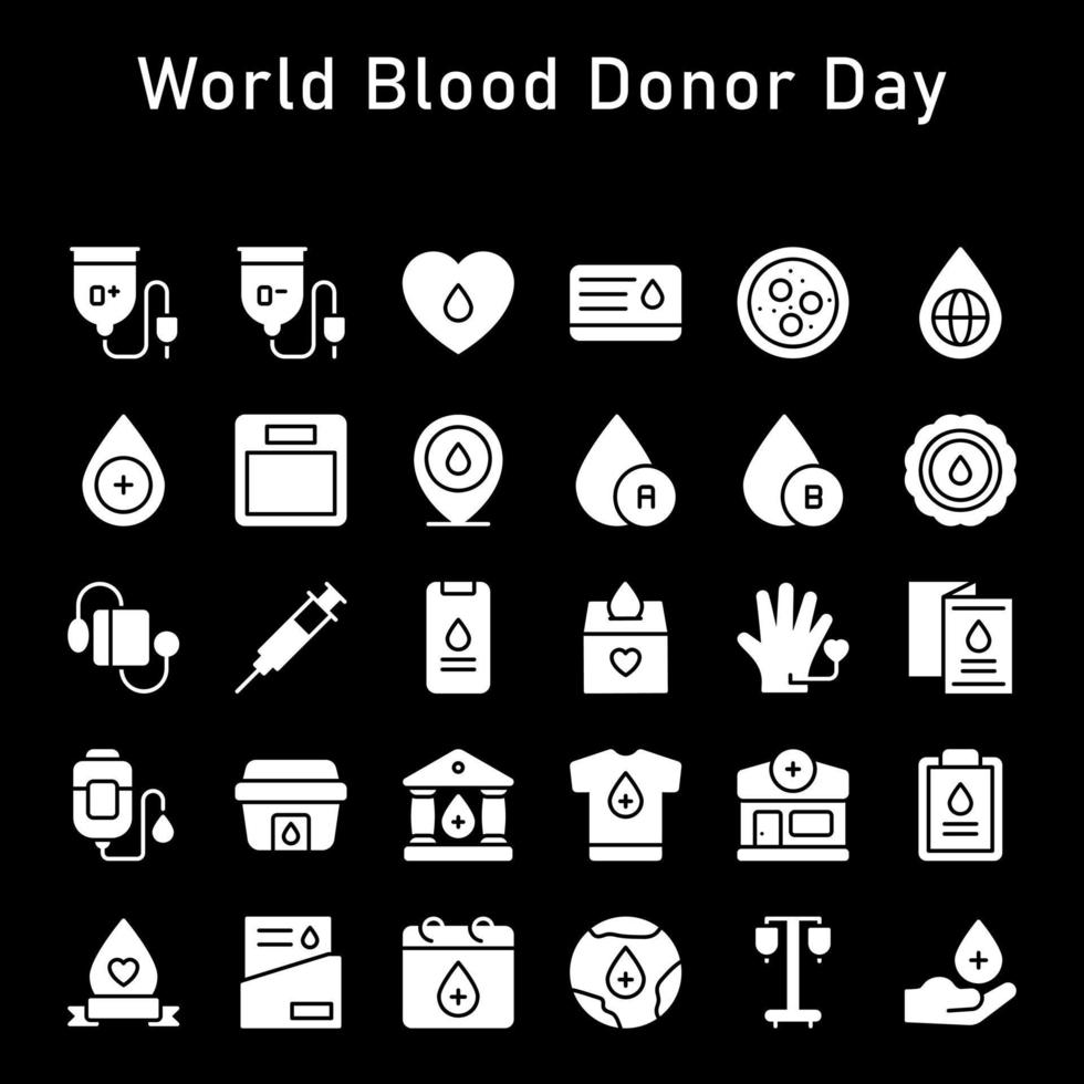 World Blood Donor Day vector