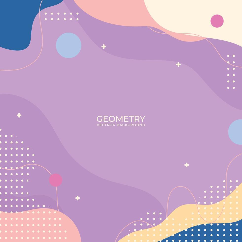 abstract background with geometric shapes vector