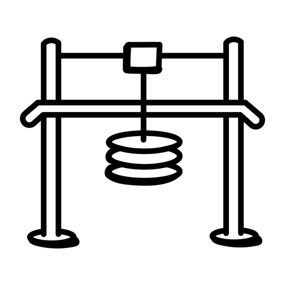 Trendy hand drawn icon of pull down 8060662 Vector Art at Vecteezy
