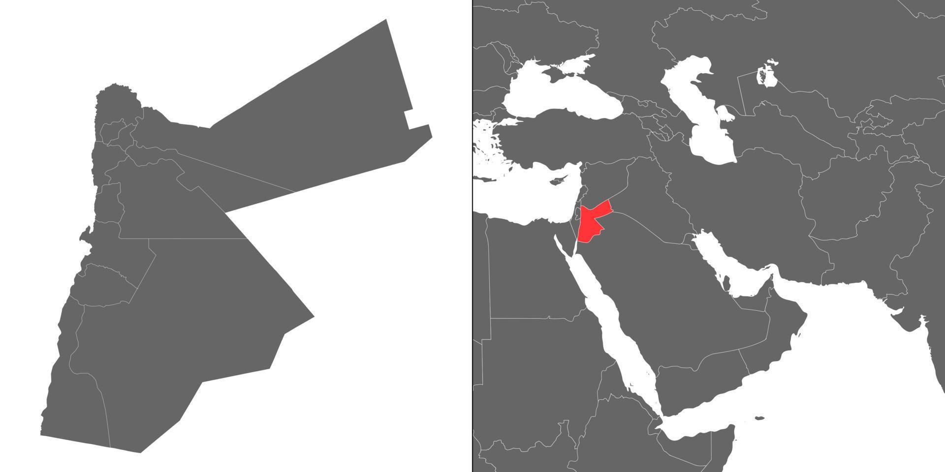 mapa con ubicación vector