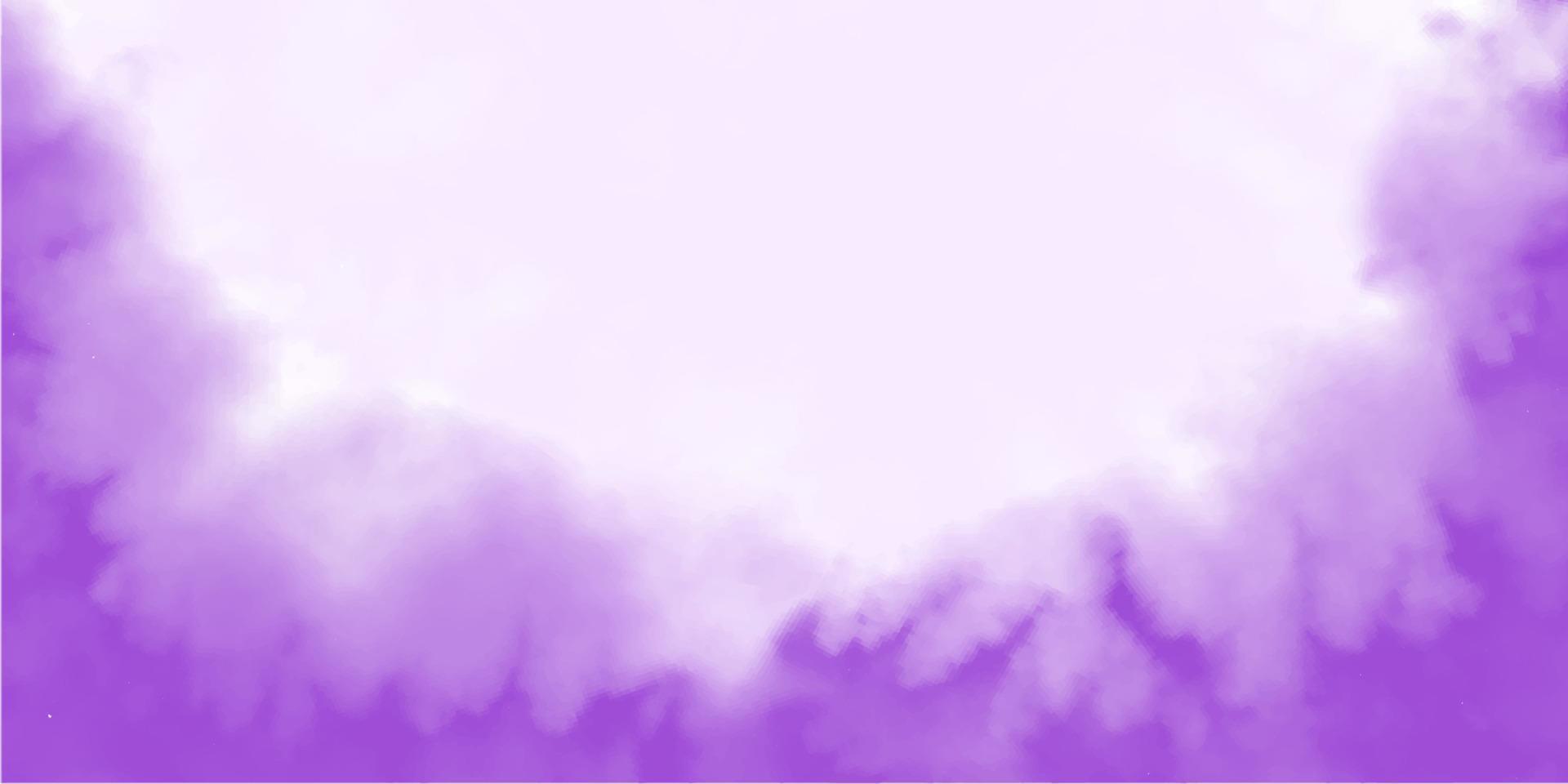 Soft purple watercolor background vector