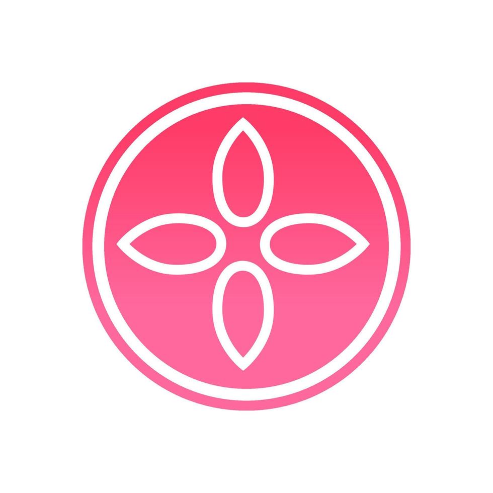 Flower Icon Logo vector