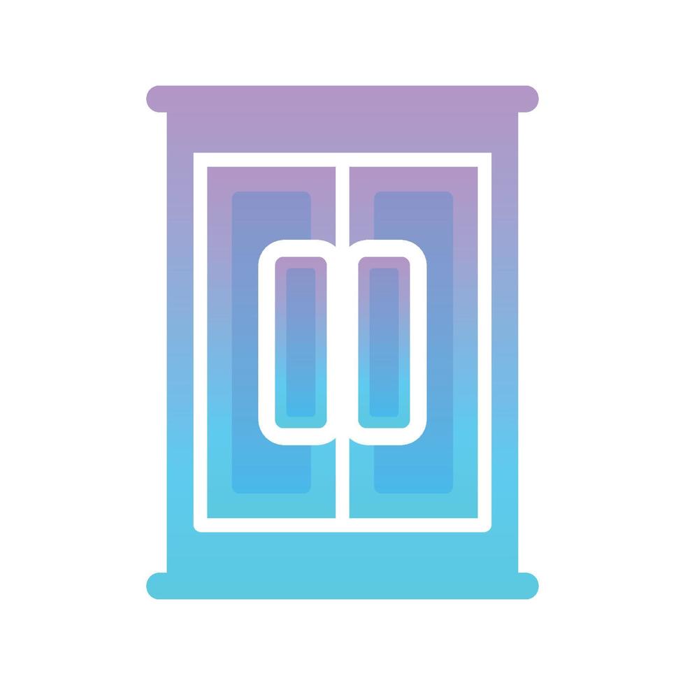 pause furniture logo gradient design template icon vector