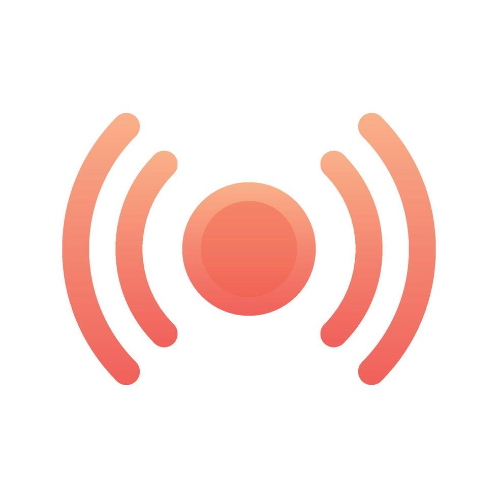 live logo gradient design template icon vector