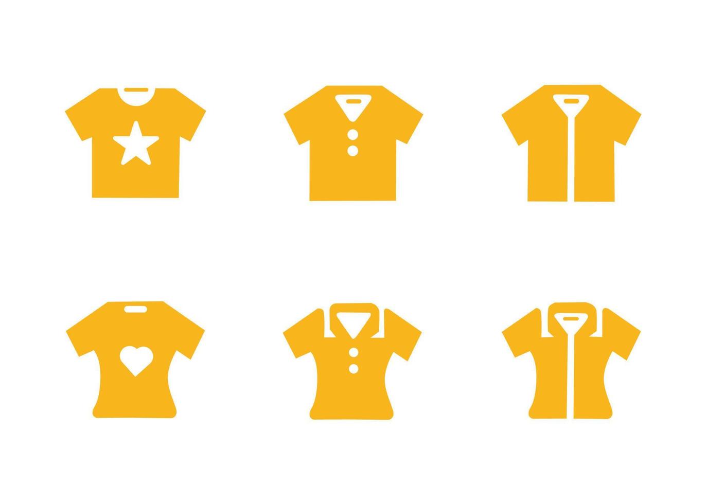 outfit icon set design vector