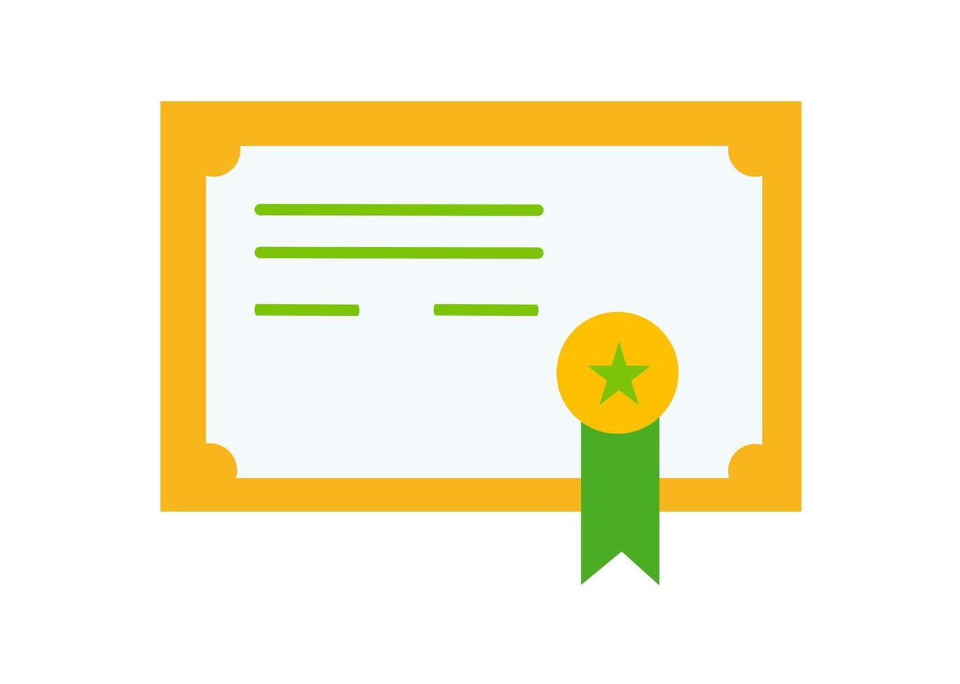 vector design award certificate shape illustration