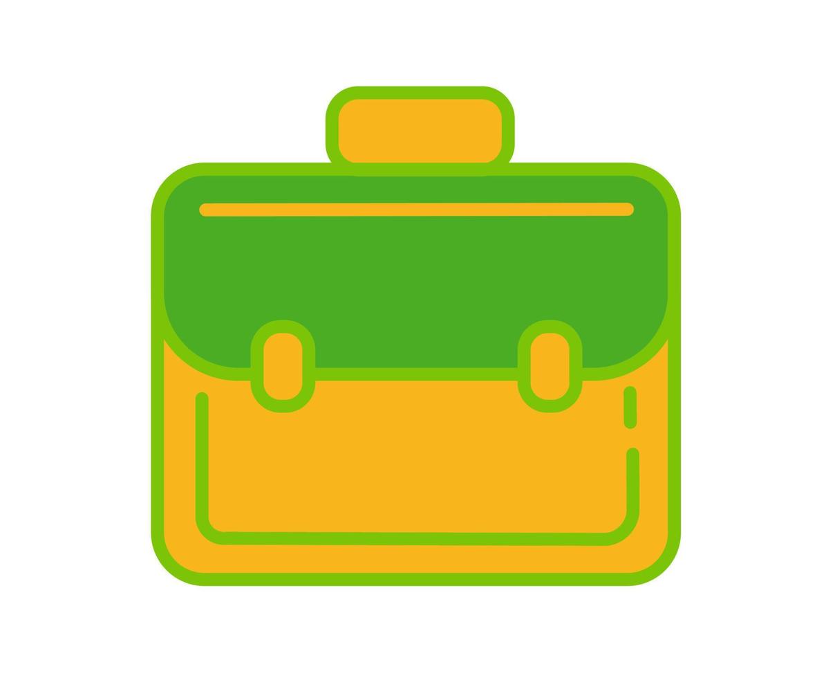 vector design, luggage bag shape illustration