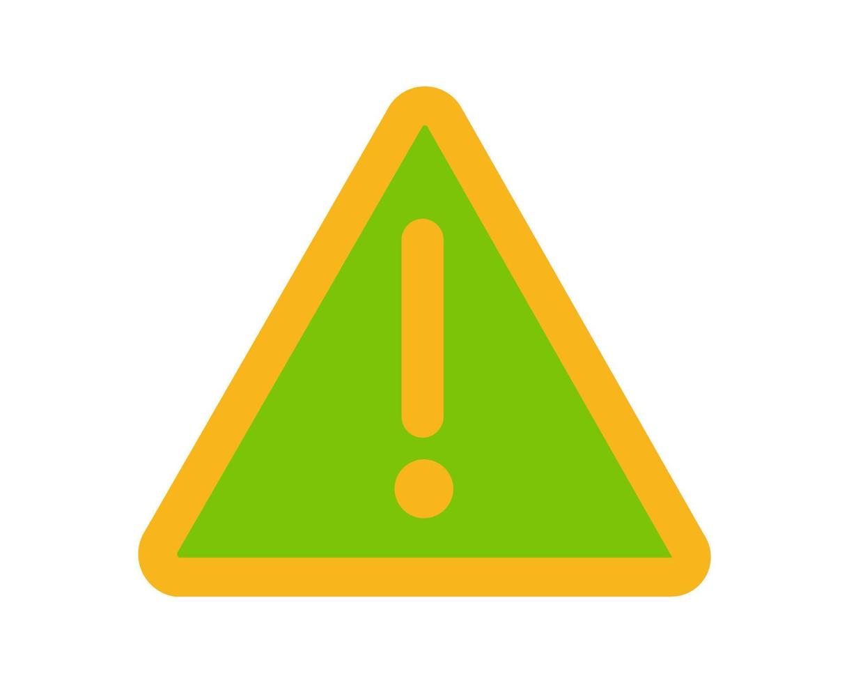 vector design, icon or symbol shape caution sign