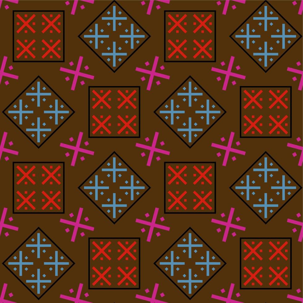 Abstract Seamless background designs. Some colors textile design. Damask woman pattern vector
