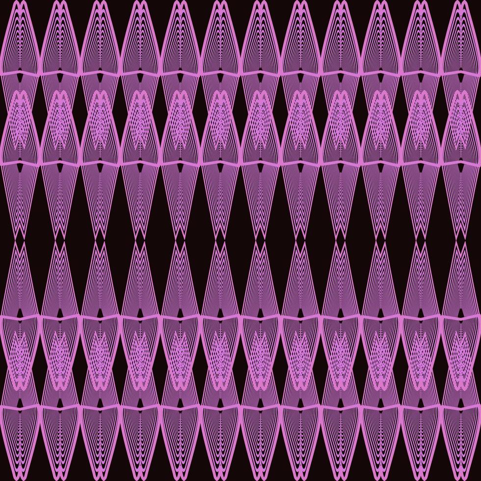 Pattern background from geometric shapes purple and black. vector