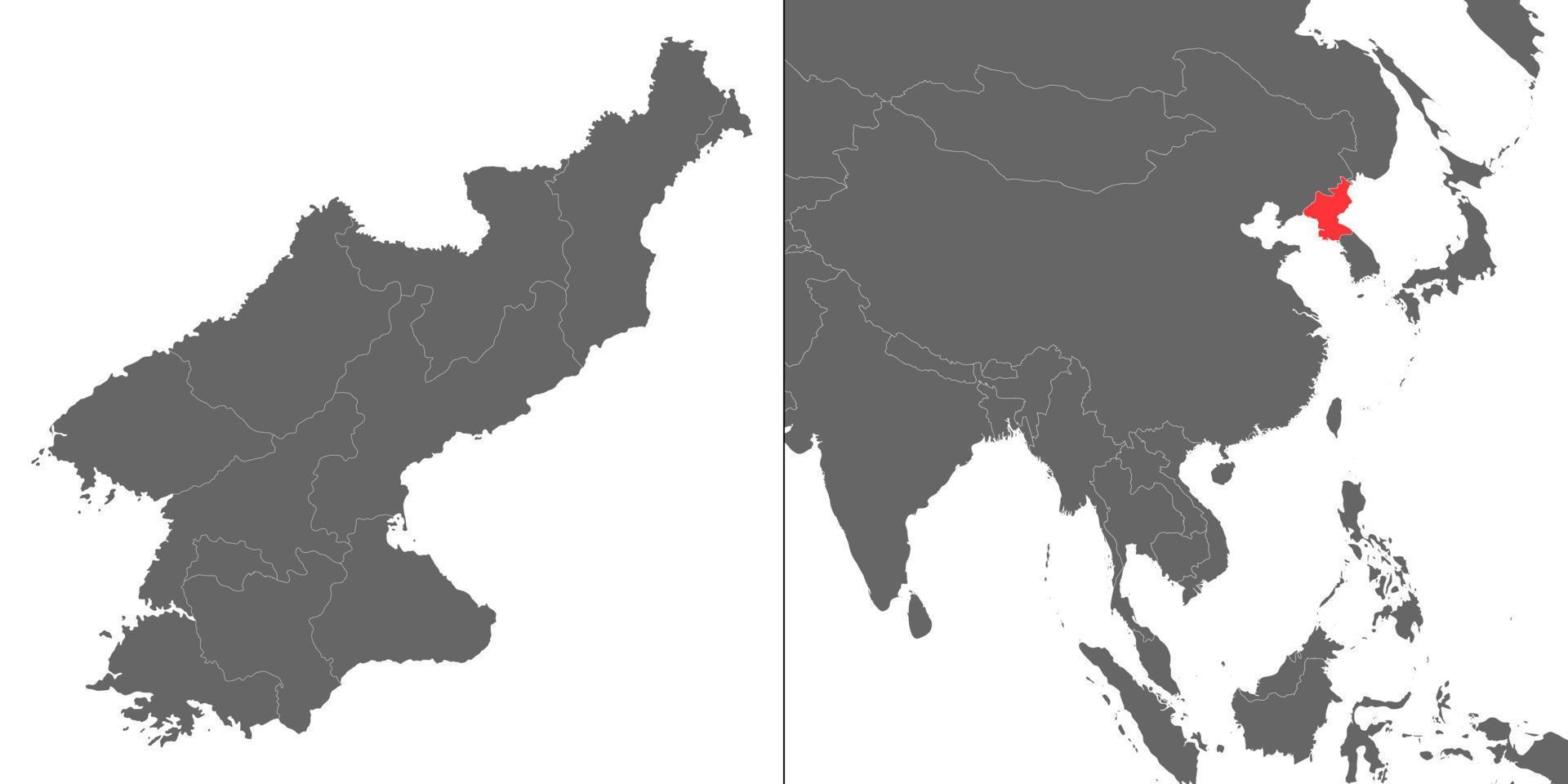 mapa con ubicación vector