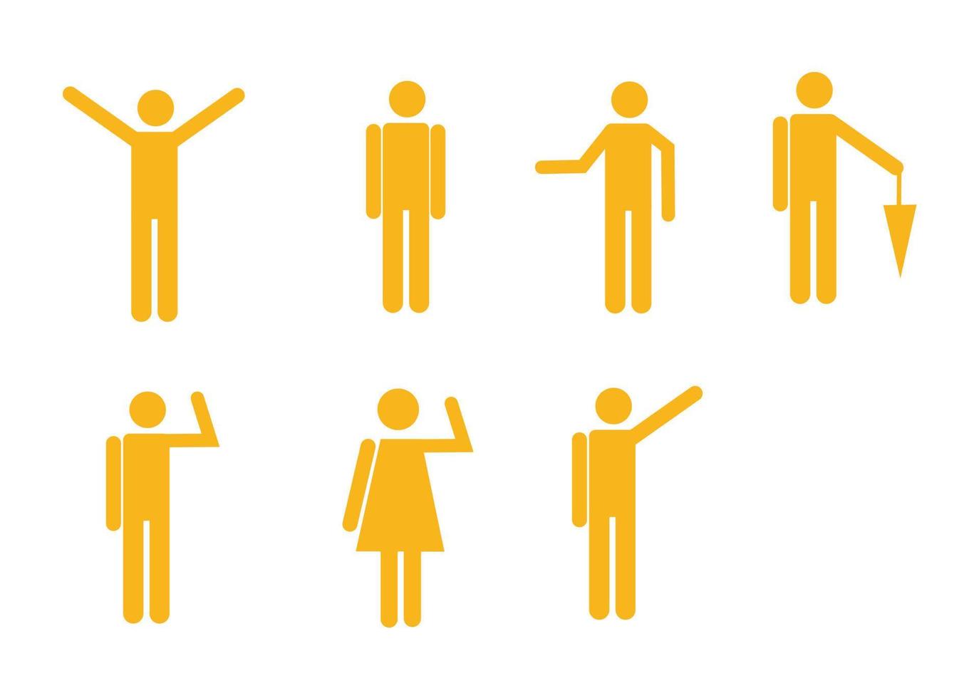 human movement icon or symbol design vector