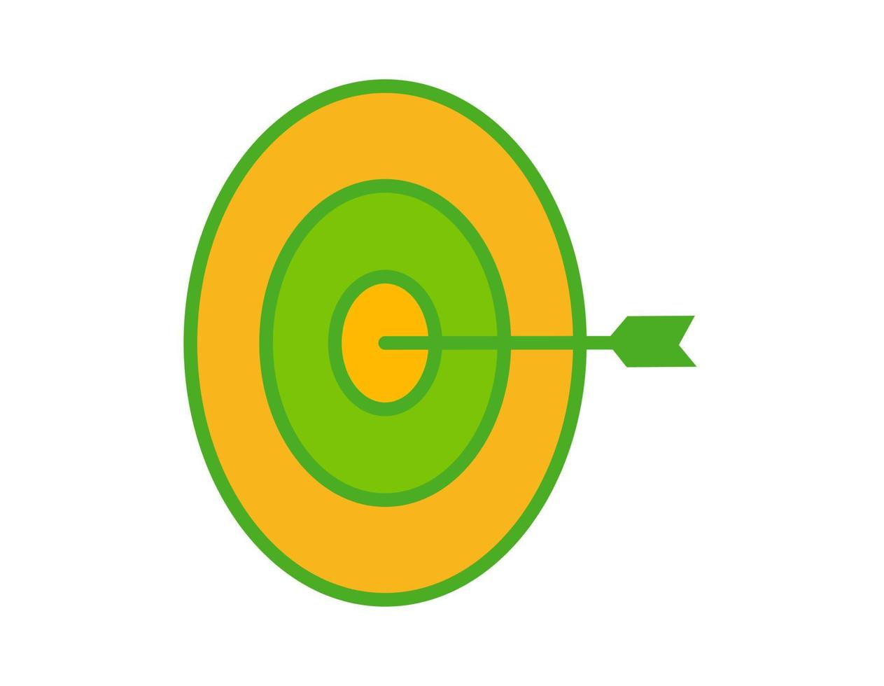 vector design arrow target shape illustration