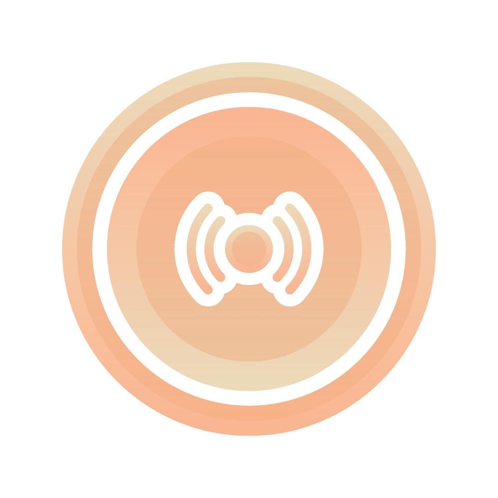 live coin logo gradient design template icon vector