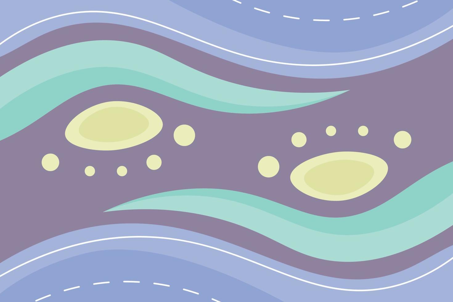 abstract wave colorful pastel background vector