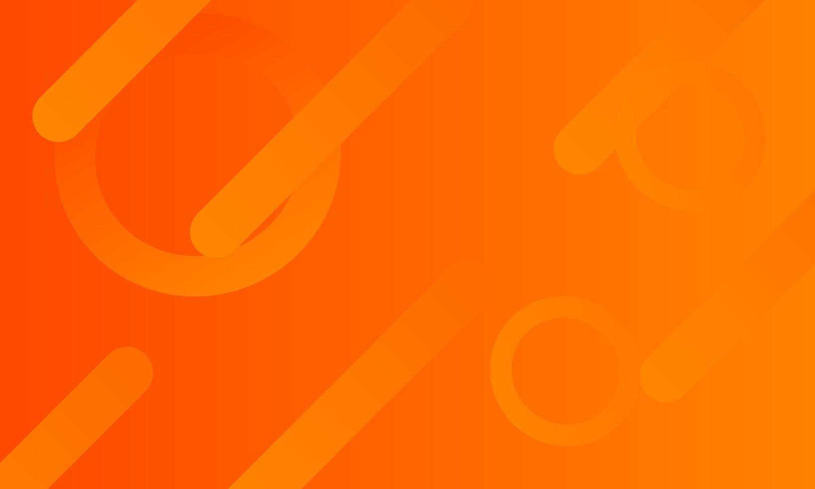 Abstract geometric background with orange gradient. vector