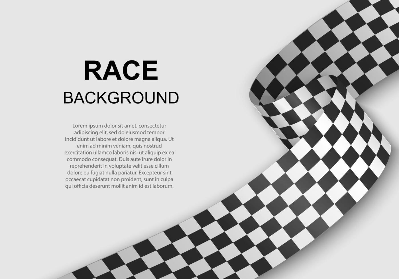 Checkered flag background . Vector illustration