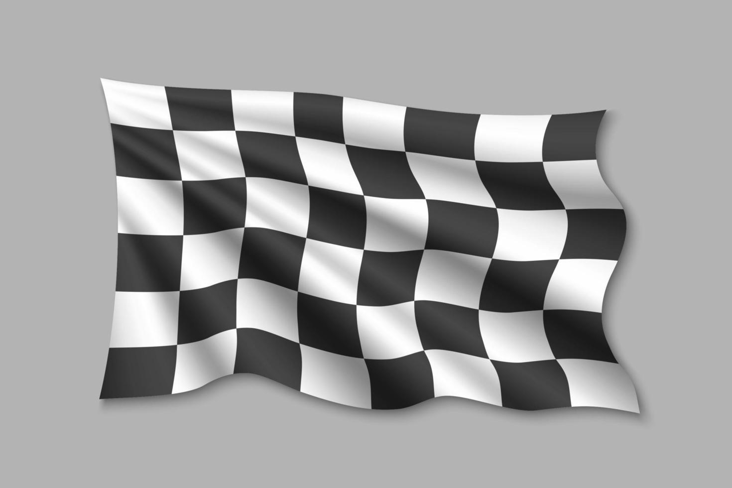 Checkered flag background . Vector illustration