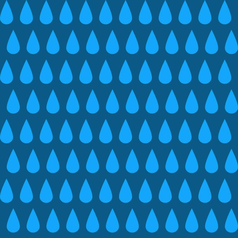 Fondo transparente de gota de agua azul vector