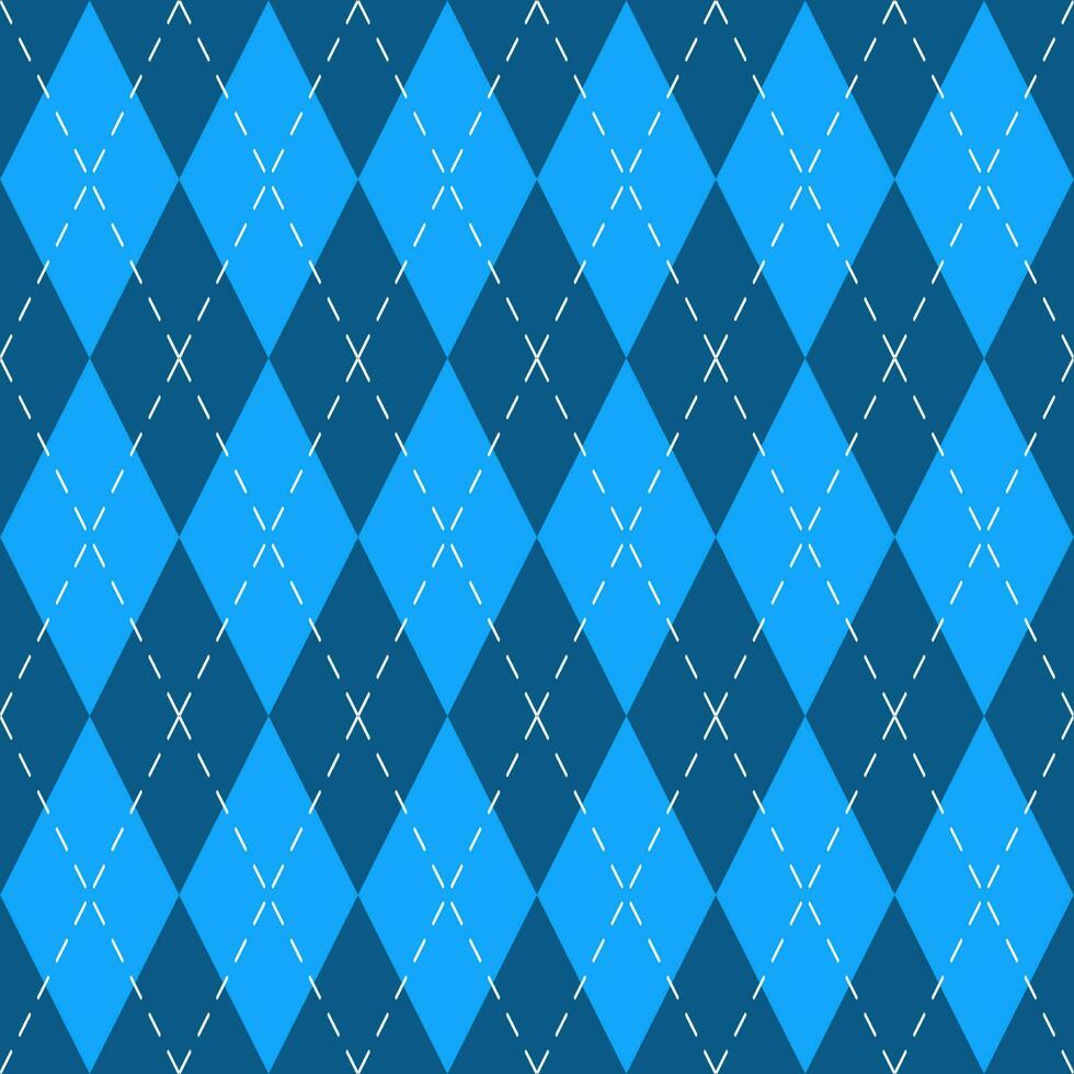 blue rhombus line patch seamless background vector