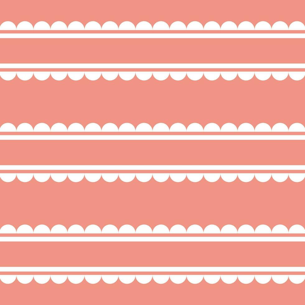 pink wave curve seamless background vector