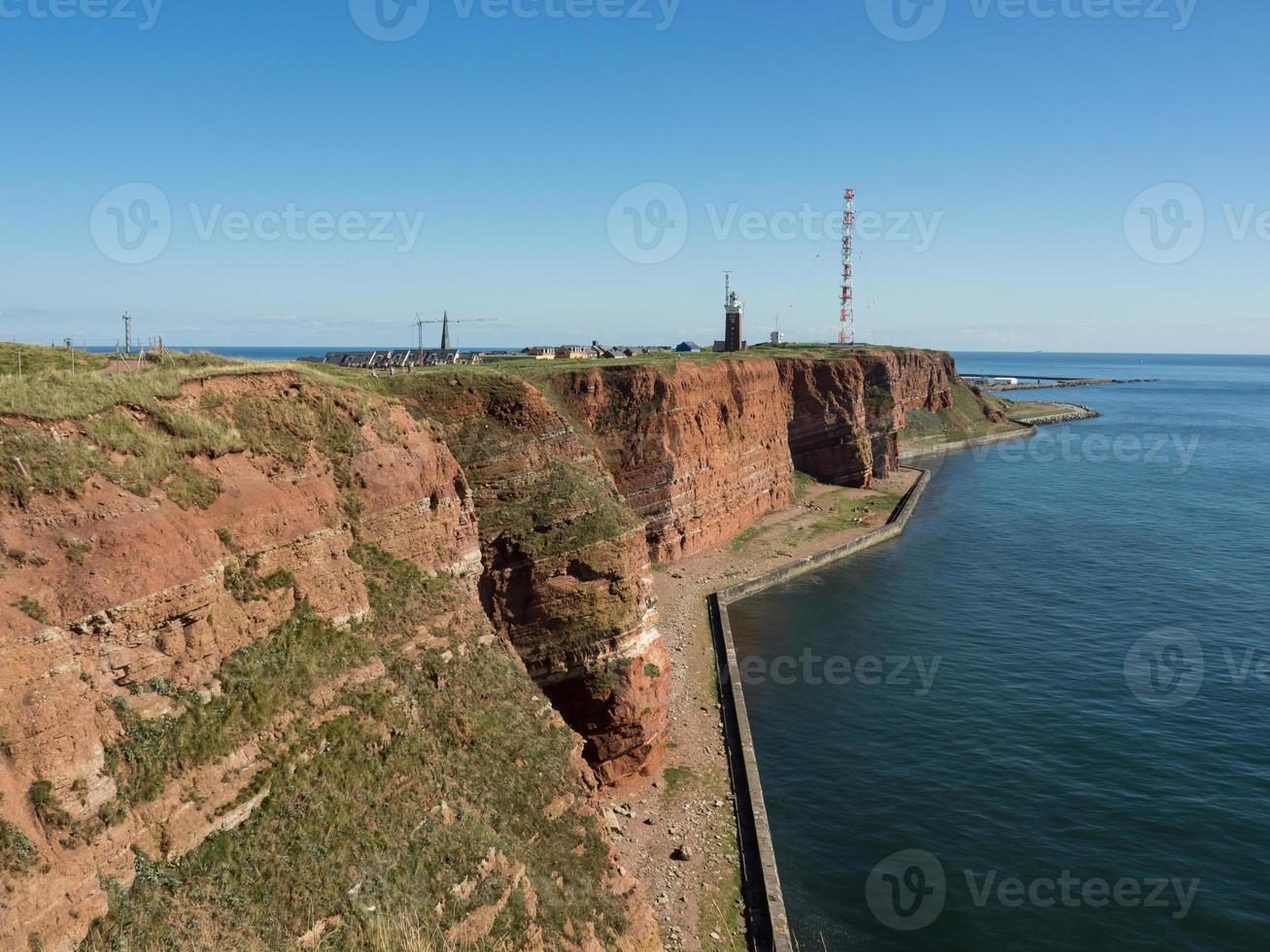 Helgoland island in germany photo